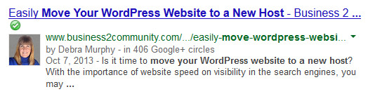 Google Authorship